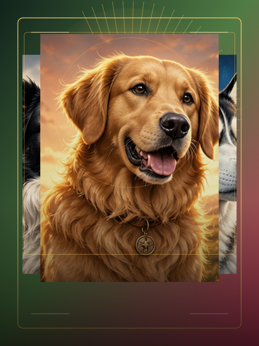 What Dog Breed Are You quiz visual board