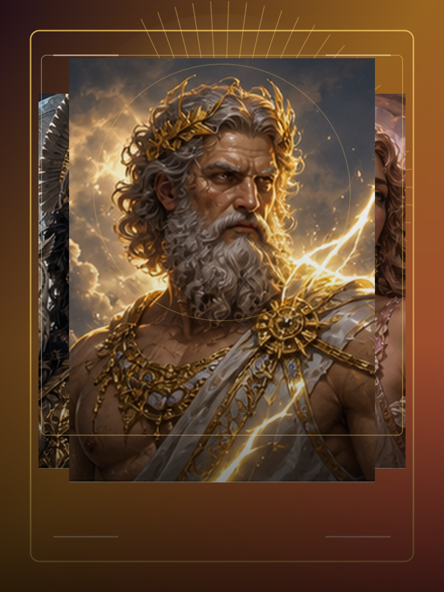 Which Greek God Are You quiz visual board