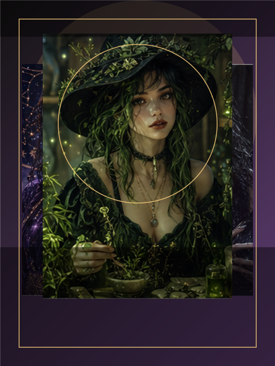 What Kind of Witch Are You? visual board
