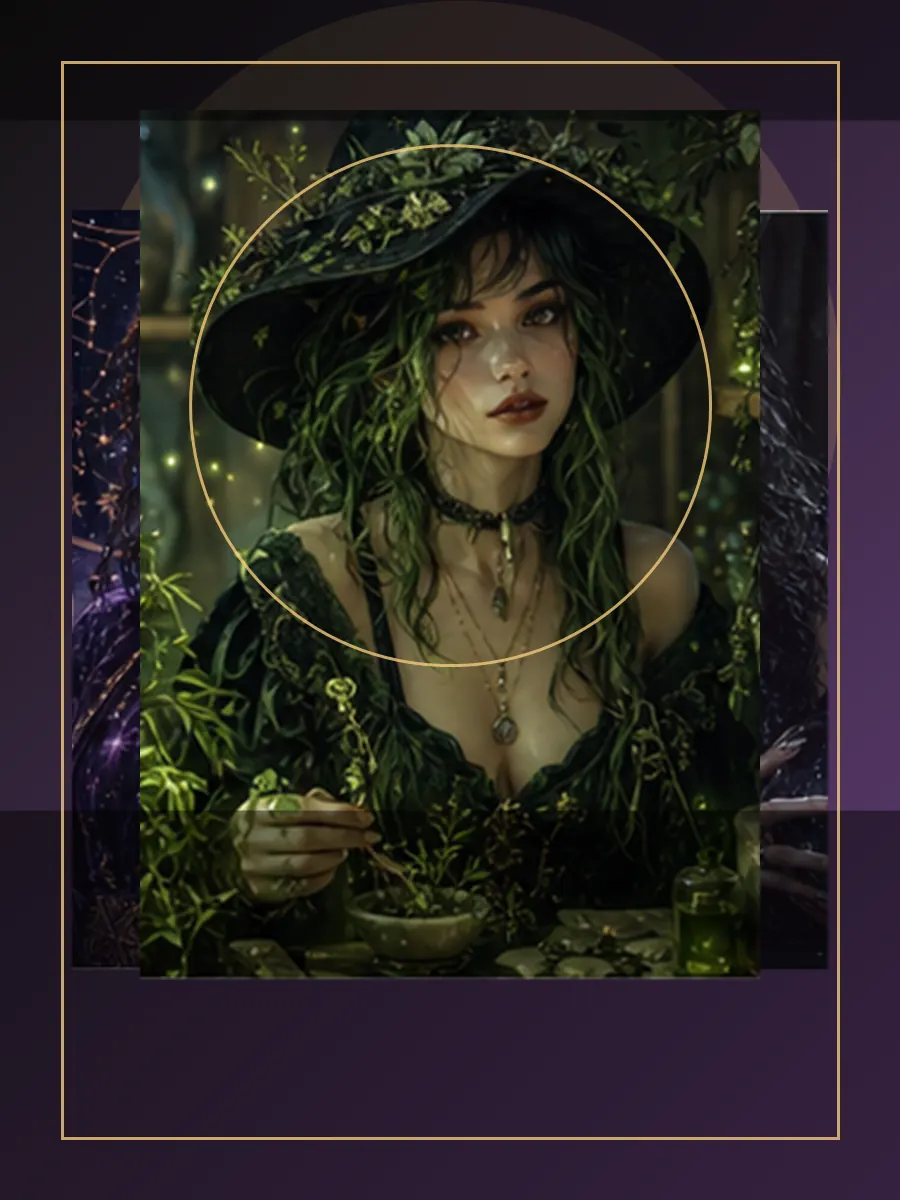 What Kind of Witch Are You? visual board