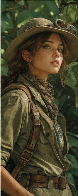 Khaki Coded / Explorer What Aesthetic Are You? result portrait