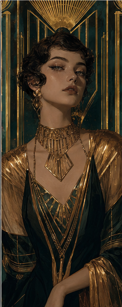 Neo Deco / Glamoratti What Aesthetic Are You? result portrait
