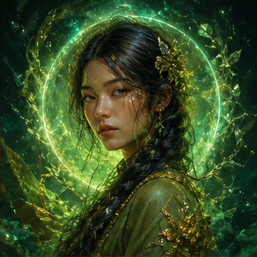Forest Green Aura result portrait