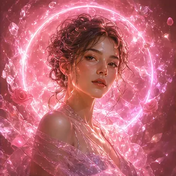 What Color Aura Are You? oracle portrait