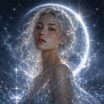 Silver Moon Aura result portrait