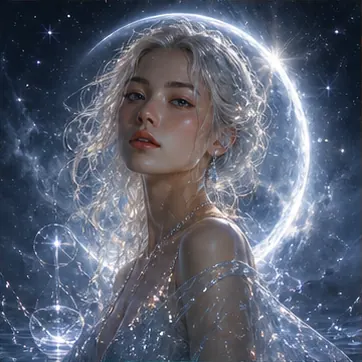 Silver Moon Aura result portrait