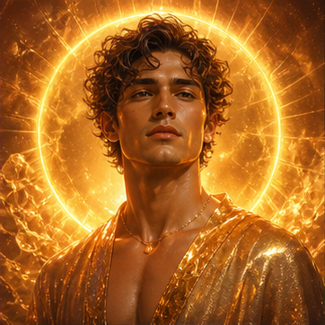 Solar Gold Aura result portrait