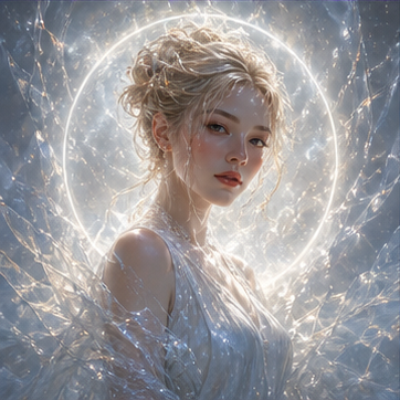 White Light Aura result portrait