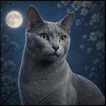 Russian Blue result portrait