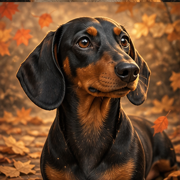 Dachshund result portrait