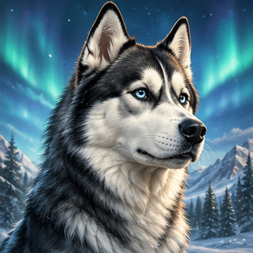Siberian Husky result portrait