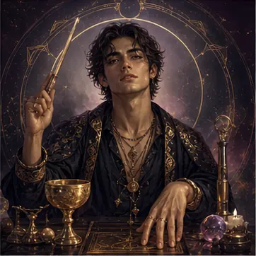 Which Tarot Card Are You? oracle portrait