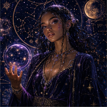 Cosmic Witch result portrait