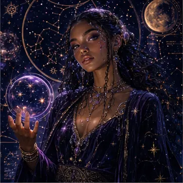 Cosmic Witch result portrait